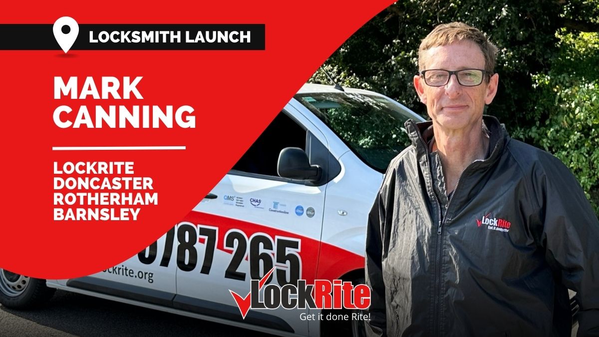 Locksmith stood next to his van - Doncaster, Rotherham, Barnsley - Mark Canning